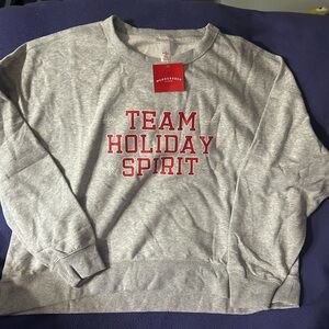 Holiday sweatshirt 1X